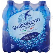 Frizzante gazuotas vanduo pakuotė 6x1,5l - san benedetto