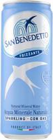 Gazuotas mineralinis vanduo skardinėje 330ml - san benedetto