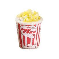 Simulated Food Jewelry Accessory: Popcorn Keychain & Small Phone Charms 17*24mm