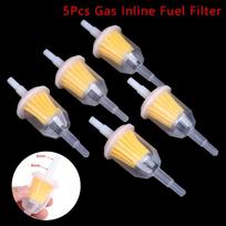 5 vnt. Inline dujų/kuro filtras 6 mm-8 mm 1/4  varikliui, automobiliui, motociklui Alyvos filtras