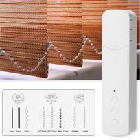 TM616EGB „Tuya WiFi“ įkraunamas išmanusis traukiamų karoliukų užuolaidų variklis išmaniesiems namams su „WiFi“ Without Remote Controller