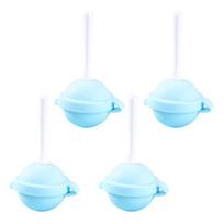 1/4 vnt. silikoninė ledų formelė, maistinio silikono, ledų formelė, naminių ledų gaminimo aparatas 4pcs mėlyna