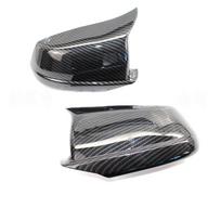 Fit For BMW F10 F11 5 Pre-LCI 2011-2013 Carbon Fiber Door Side Mirror Cover Caps