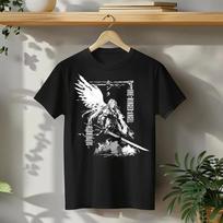 Final Fantasy 7 Sephiroth Women's Softstyle T-shirt Game Street Trend Pattern T-shirt Fashionable Japanese Style for Gamers Y2K 4XL