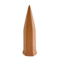 Terracotta Self Watering Spikes Vacation Plant Watering Stakes Slow Release Watering Spikes Compatible with Wine Bottles for Indoor Outdoor Plants A 1pc