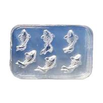 Carp Ornaments Earring Combination Silicone Molds Epoxy Resin DIY Craft