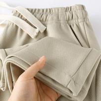 Comfortable Retro Straight-Leg Breathable Sweatpants – Versatile and Loose Fit S [80-95 lbs]