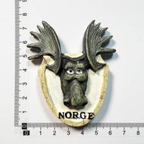 Norvegija Kelioniniai šaldytuvo magnetukai Turistiniai suvenyrai Nuotraukų sienelė Magnetiniai lipdukai Namų dekoravimas Vestuvės Gimtadienio dovanos gray
