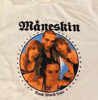 New Popular Måneskin Rock Band Cotton Black S5XL Shirt HK035 Unisex T-Shirt XL