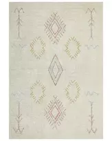 Kilimas BETTIAH smėlio spalvos 160 x 230 cm medvilninis