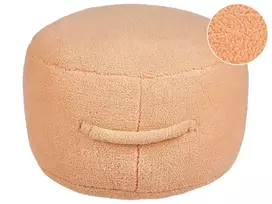 Pufas ADLANA Boucle persiko spalvos