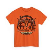 CTT Oil Exploration  Cattle Company Texas Vintage Unisex T-Shirt XXL