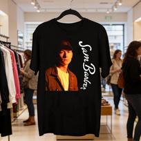 New Sam Barber Cotton S-235XL T-Shirt S82132 M