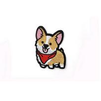 Iron On Corgi Dachshund Corgi Dog Pattern Appliques Sewing Fabric Clothes Embroidery Patches F