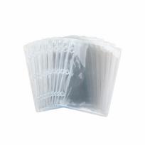 Loose-Leaf Transparent Glitter 3 Hole Binder Clip Photo album Card Organizer Binder Notebook Cover 10