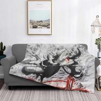 Peewee Herman Batik New Custom Print Flannel Soft Blanket Peewee Herman Peewee Art Peewees Big Adventure Red Bike Bike Size: 75*100cm, Weight: 230 GSM
