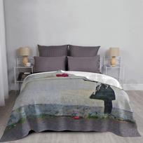 Banksy Girl Heart Balloon Blanket Fashion Custom Girls Balloon Banksy Street Art Graffiti Artist Vandal Size: 75*100cm, Weight: 230 GSM