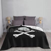 Pirate Flag-Henry Every Blanket For Sofa Bed Travel Pirate Pirates Flag Caribbean Ship Ships Black Skull Cross Size: 75*100cm, Weight: 230 GSM