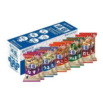Amano Foods Reduced Salt Regular Miso Soup 10 Bags (2 Each 5 Varieties)