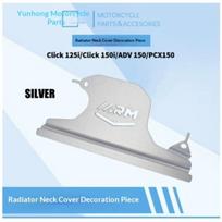 Arm Motorcycle Radiator Neck Cover For Honda Click150 Adv150 Pcx150 Plug And Play Free Sticker 1
