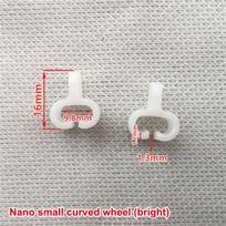 20Pcs T-Shaped Track Plastic Buckle Bead Curtain Track Hook Window Decoration Hardware Accessories 03 20pcs