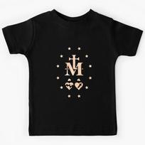 Miraculous Medal,  Medal of Our Lady of Grace (pastel) Kids T-Shirt 110