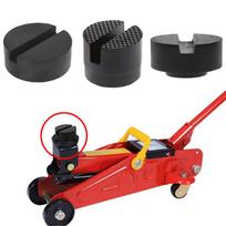 7 tipai 1 PC automobilio keltuvo stovas guminės pagalvėlės juodos guminės išpjovos grindų lizdo pagalvėlės rėmo bėgio adapteris automobilio kėliklio padėklas žirklėms Type 5