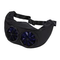 Waist Fan Fanny Pack USB Powered Powerful Cooling Personal Wearable Body Fan for Outdoor Fishing Construction Camping