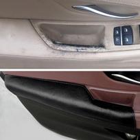 Odinis durų porankio dangtelis BMW 5 serijos F10 F18 2011- 2016 2017 automobiliui, vairuotojo pusės durų rankenos porankio panelės vidinės apdailos dangtelis Black for LHD