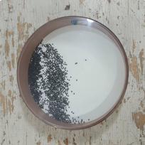 Bead Rain Drum Shaker Beads Current Portable Percussion Instrument Silver Black 16CM Black Acrylic 16CM