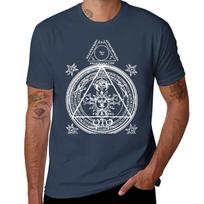 Arcane Circle Tshirt Heavy Duty Casual Work Tee S