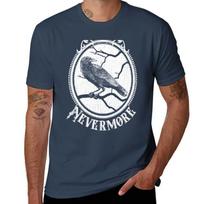 Nevermore Gothic Raven Edgar Allan Poe TShirt Soft Durable Cotton TShirt S