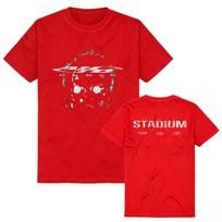 The Weeknd After Hours Til Dawn Stadium Tour 2026 Merch Shirt fashion Round Neck High Quality cotton short sleeve aldult Unisex XS raudona