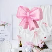 Pink Bow Pinatas Aesthetic Party Decoration for Kids Girls Birthday