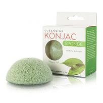 Mitomo Kempinėlė veidui valyti su žaliąja arbata Konjac Žalias Tea Sponge