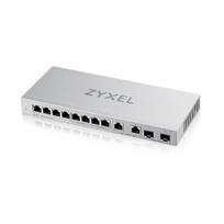 Šakotuvas Zyxel XGS1010-12,8-PORT GIGABIT UNMANAGED SWITCH WITH 8-PORT 1G + 2-PORT 2.5G + 2-PORT SFP+