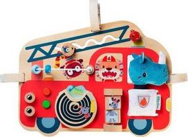 Lilliputiens Raganosis Marius Firetruck medinė manipuliavimo lenta