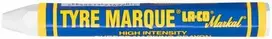 Dažų lazdelė gumai Markal Tyre Marque BALTA 12,7 mm