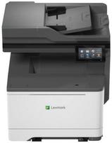 Spausdintuvas Lexmark CX532adwe, lazerinis, Spalvotas spausdinimas, 1200 x 1200 DPI, A4, Direct spausdinimas, Pilkas, Baltas