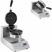 Royal Catering Sukamoji vaflinė skirta vafliams su apvaliais ketvirčiais. 18cm 1300W RCWM-1300-RE