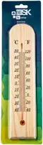 Besk Lauko ir vidaus termometras Medinis 26cm