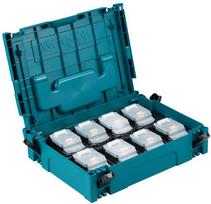 Makita 1915A1-7 Akumuliatorių komplektas BL1860Bx8 18V 6,0Ah MAKPAC
