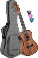 Elektroakustinė koncertinė ukulelė Cascha Mahogany HH 2035E
