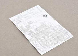 BMW Žemėlapis, jungiklio grupės F07 F10 F11 F06 F12 F13 F01 F02 F03 71239238195 Originalus