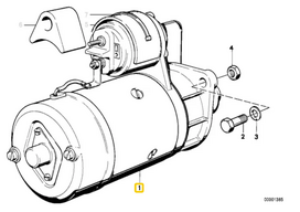 Bmw E36 E39 E38 Keisti Starterio Variklis Originalus 12412246571