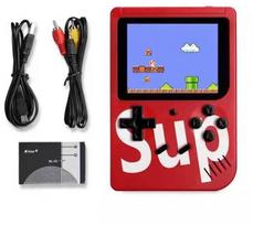 „Mini Portable Console SP 400“ retro žaidimų konsolė - raudona (vienam žaidėjui)