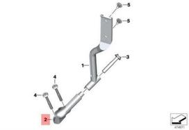 BMW K52 montavimo įspėjamojo žibinto laikiklis dešinėje 63178548568 originalus