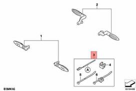 BMW K25 Retrofit rinkinys adapterio kabelis LED dir.indic. Originalus 71607711284
