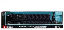 BBU 1:43 F1+SemiTruck-MercedesAMG Russell 18-38402
