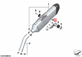 BMW F 750 GS F 850 GS Adv Originalus 18518405699